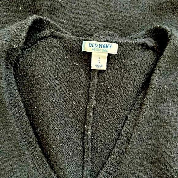 Old Navy Black Sweater Sz SM - Picture 5 of 5